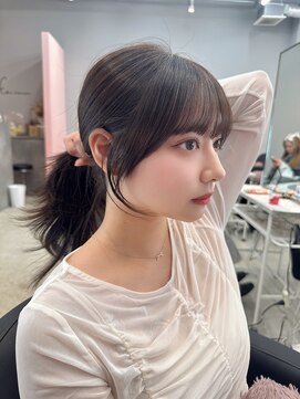 【kumu】ミディアムレイヤー/顔周りカット/栄/名古屋