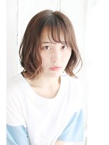 ラピス 新宿店(Lapis)&nbsp;《30代～大人透明感》白髪ぼかしハイライト＋艶カラー