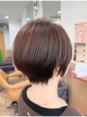 大人かわいめショートスタイル