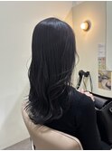 〈浅草 半個室〉ロングレイヤー/アッシュグレージュ