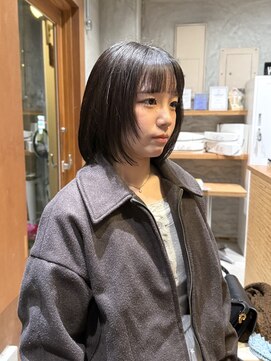 ヒカリス ヘアー 相川店(HIKARIS hair) 顔まわりレイヤー/ボブ