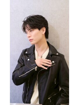 ビカムメンズヘアー 栄店(become men's hair) 毛流れセンターパート