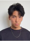 フェザーパーマ フェザーショート メンズ 高松