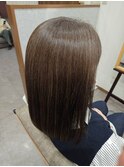 ナチュラルストレートスタイル