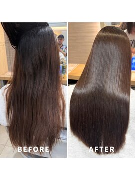 アース 渋谷店(HAIR&MAKE EARTH) 美髪ストレート