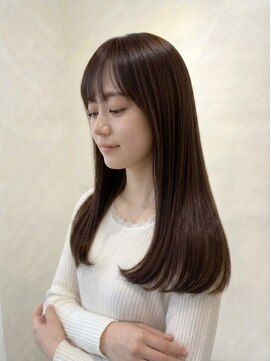 スタートウキョウ 渋谷駅(STAR TOKYO) 上品ストレート縮毛矯正ロングヘアカット美髪
