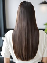 モネ 堀江院(monet)&nbsp;monet 美フォルムカット×髪質改善ストレート
