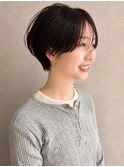 ダークパープル/ナチュラルショート/ミルクブラウン/夏/町田