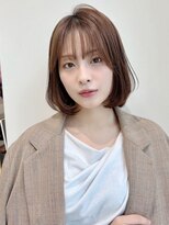 ケーツー エソラ池袋店(K-two)&nbsp;大人フレンチボブ*前髪ありボブ*ナチュラルボブ*顔周り*髪質改善