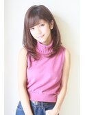 ナチュラルレイヤーストレート☆