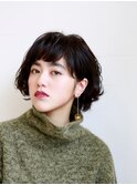 (studio ett.）パリジェンヌ風ショートボブ