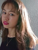 ヘアメイクミワ(HAIR+MAKE MIWA) シースルーバング