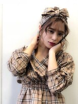 ウィル 江坂店(WiLL)&nbsp;ショコラブラウン　簡単お出かけアレンジ