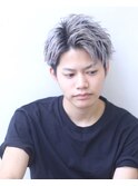  LIPPS全店カラー指名NO1がつくるホワイトシルバーショート