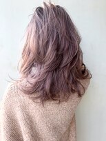 アルバム 銀座(ALBUM GINZA)&nbsp;ピンクレイヤー_ローライトスリークボブ厚めバング_ba281692