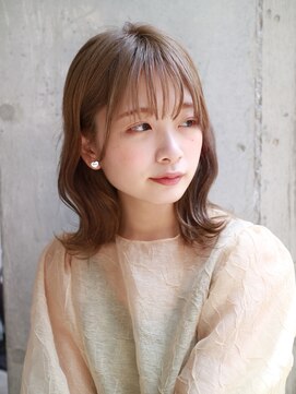 ダヴィン 中目黒(DaVin) 【DaVin中目黒】大人ふわミディ シアーベージュ