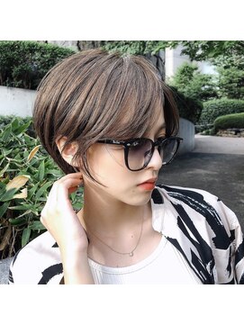 レア 中野(Le'a) 【Le'a　小暮】オリーブカラー×耳掛け