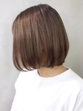アイティー バイ アルバム 浦和店(IT by ALBUM) モカブラウン_オリーブカラーハイライトカラー_ba248281