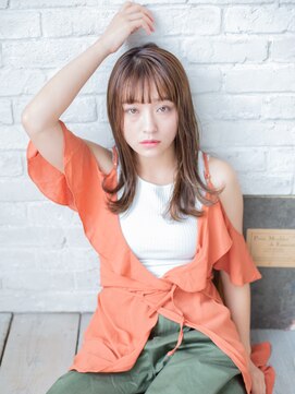 プリモア サロン ハナレ 綾瀬(primoA salon HANARE) 外ハネロング