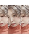 ハイトーングレージュショート