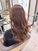 アッシュ 高円寺店(Ash)&nbsp;ブリーチ無し　ミルクティーベージュ