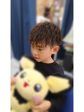 カットハウス パセリ お洒落キッズ☆ツイストパーマ☆　　<理容室>/メンズ/バーバー/