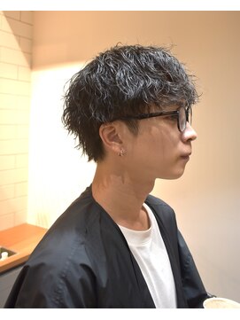 フリーク バーバーショップ 都島店(FREAK BARBER SHOP) 波巻きツイストスパイラルパーマ