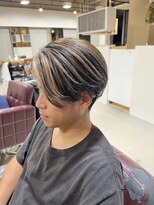 ライリー(riley) メンズコントラストハイライト