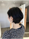 重ためショートボブ