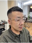 大人メンズベリーショート