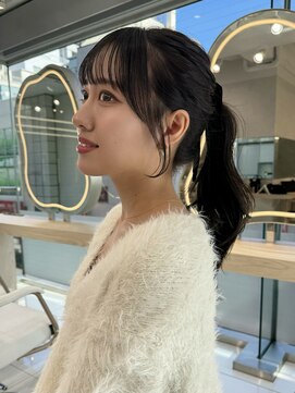 エジョン 三鷹店(Aejon) 顔周りカット おくれ毛