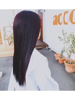 アコリエンテ(accogliente) ローズ紫カラー