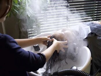 ヘアエジェリプリム (hair&spa egerie prime)の写真/本格的なヘッドスパで頭皮を美しく改善◎癒しの極上リラックスタイムを…☆