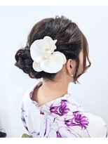 ベルグロー 北新地上通り店(BELLEGROW)&nbsp;浴衣アップヘア