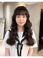 ローレン(LOREN)&nbsp;前髪/アンブレラカラー/こなれミディ/イメチェン/ウェーブパーマ