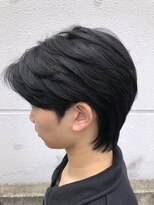 ダブルエイチ 旗の台店(WH) センターパート 襟足長め