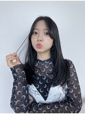 顔タイプ診断大人可愛いオルチャンレイヤーカット毛先ワンカール