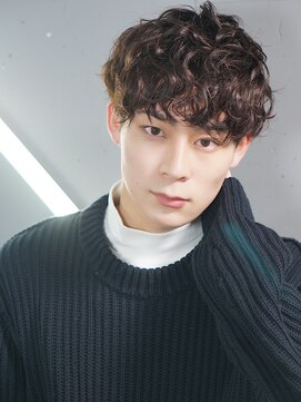 フォーエックス(hair salon XXXX) 波巻きスパイラルパーマメンズマッシュパーマツイストパーマ