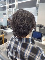 メンズサロン キング 梅田店(Men’s salon K!ng)&nbsp;波巻きツイストスパイラルパーマ/フェザーパーマ/眉毛/メンズ
