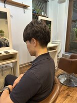 ランデ(RANDE)&nbsp;men'sメンズカットツーブロビジネス大人マッシュ30代40代50代