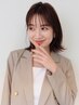 【気になる根元とヘアケアに♪】カラー(リタッチ)+2stepトリートメント ￥6900