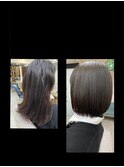 縮毛矯正BeforeAfter
