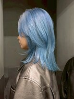 シオン(shion)&nbsp;ダブルカラー顔周りレイヤー韓国ヘアハイトーン_ba574971