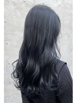 アクアオモテサンドウ(ACQUA omotesando) ＊ブリーチなしブルーブラックネイビーアッシュブルーグレージュ