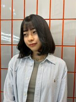 ペレ 原宿(PELE) ダブルカラー/ケアブリーチ/羽エクステ/原宿