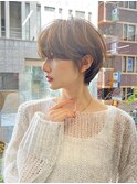 レイヤーカット/顔周り/前髪カット/ショート/ボブ/銀座駅