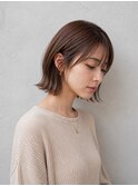 シースルーバング　ショートボブ　レイヤーボブ　ボブ　二子玉川