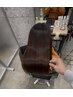 【ダメージレス艶カラー】カット+新髪質改善カラー+トリートメント¥15000