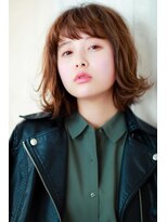 トワイスアップ(TWICE UP) ミディアムスタイル/フレンチカジュアル/夏カラー/縮毛矯正