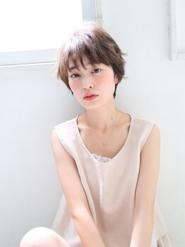 ヘアーメイク ブランニュー 東生駒店(hair make Brand new)の写真/360度どこから見ても綺麗◎お手入れが簡単なショートスタイルも評判☆髪質やクセに合わせてカットします！